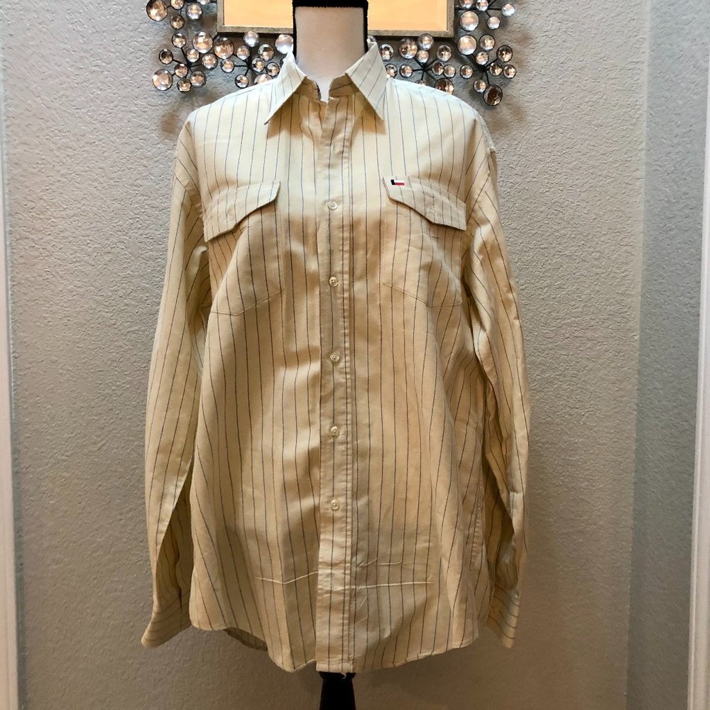 Vintage‎ Texas Cotton Button Down - Medium